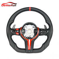 Volant sport en cuir pour BMW Série 5 3 F10 F30 E70 E71 E90 F15 F20 F21 F31 F32 F07 F12 Accessoires de voiture modifiés