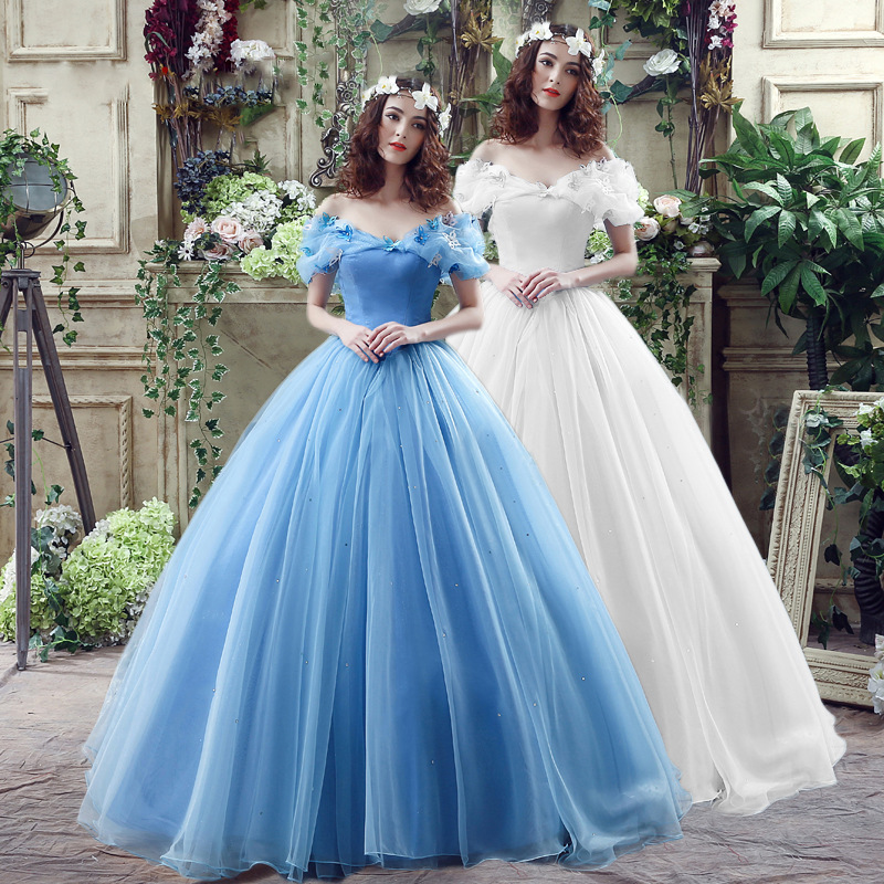 Order Online Cinderella Maxi Dress Elegant Princess Design | Alibaba.com