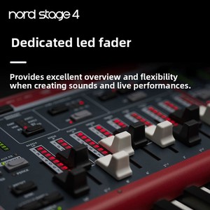 <span class=keywords><strong>Nord</strong></span> <span class=keywords><strong>Stage</strong></span> 4 Clavier de scène numérique <span class=keywords><strong>88</strong></span> touches avec fonction de synthétiseur, pour performance et composition, entièrement équipé, à mécanique à marteaux lourds - Product Image 4