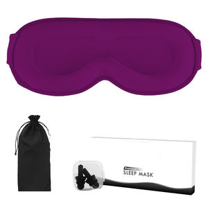 Máscara para Dormir con Diseño Innovador y Peso de Gravedad, Máscara 3D para Dormir con Oscurecimiento <span class=keywords><strong>Total</strong></span> y Comodidad - Product Image 1