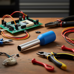 Terminales de enchufe preaislados, 200 unidades cada uno, para conexiones de cableado eléctrico - Product Image 3