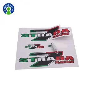 中国制造商定制粘胶装饰贴纸板球棒包装贴纸标签