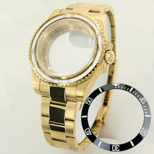 Boîtier de montre personnalisé en acier inoxydable étanche de 40 mm avec verre saphir pour mouvement automatique NH35 4R36 ETA2836, bracelet <span class=keywords><strong>Daytona</strong></span> - Product Image 3
