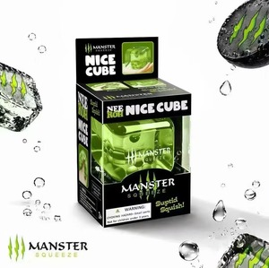 Jouet Squishy Needoh Schylling Energy Drink Collab Ice Cube, Squishy translucide en maltose à rebond lent, jouet anti-stress - Product Image 1