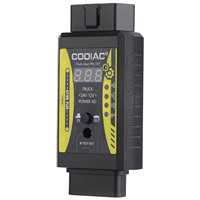 Adaptador GODIAG GT106 PLUS de 24V a 12V para Camiones de Trabajo Pesado con Función de Limpieza y Prueba de Inyectores de Combustible y Prueba de Relés para Autos y Camiones
