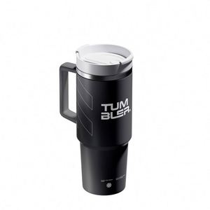 Tumblers Wholesale Bulk 40Oz Flowstate <b>Reusable</b> Insulated Stainless Steel Tumbler With Handle and <b>Straw</b> - Product Image 1