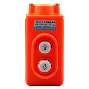 Interrupteur à bouton poussoir Chkl Crane COB 213, contact en cuivre 2NO, borne à vis, IP65, corps en plastique - Product Image 5