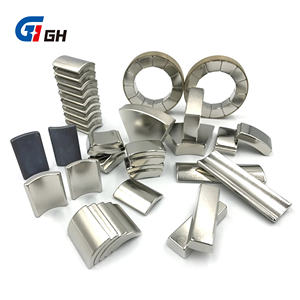 Aimant en arc segmenté N52 personnalisé, aimant en arc professionnel, aimant en néodyme NdFeB, matériau en arc, aimant puissant pour moteur BLDC - Product Image 2