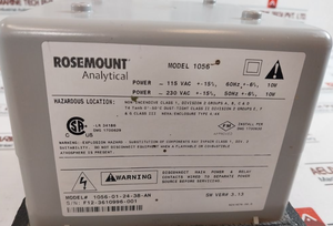 Ban đầu và mới Emerson rosemounte 1056 1066-c-ht-60 kênh duy nhất phát trong kho 1066 chất lỏng phân tích Transmitter - Product Image 2