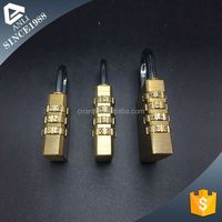 Cadenas ANLI avec revêtement en caoutchouc durable, cadenas étanches