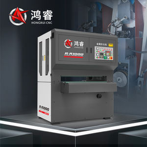 Honry <span class=keywords><strong>R</strong></span>-R1000 수작업 대체 자동 두께 샌더 와이드 벨트 디버링 폴리싱 머신 - Product Image 2