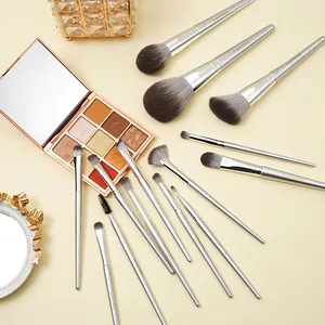 Personalized Private Label 14 Pcs Eye Makeup Brush Set With Logo