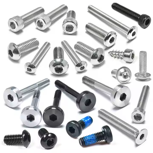 Tornillo de titanio de cabeza redonda hexagonal M4M5M6, tornillo de disco TORX de acero inoxidable para carreras, material de acero inoxidable - Product Image 1