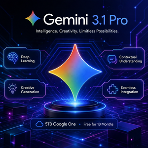 Suscripción Oficial de 18 Meses a Google Gemini 3.1 Pro, 5 TB de <span class=keywords><strong>Almacenamiento</strong></span> de Google One, Uso Global para Usuarios de MAC <span class=keywords><strong>y</strong></span> Vinculación de <span class=keywords><strong>Correo</strong></span> Electrónico Personal - Product Image 4