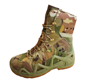 Botas Tácticas de Camuflaje Resistentes para Caza, Camping y Trabajo al Aire Libre, TSB07 Personalizadas, Tallas 39-47, Anti-Puñaladas y Anti-Impactos - Product Image 4