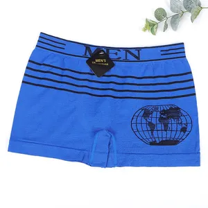 Cross-Border Middle East South America Hot-Selling Men's <b>Boxer</b> Briefs Knitted <b>Polyester</b> Comfortable High Elasticity Breathable - Product Image 2