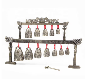 2023 vendita calda antica lega di strumenti musicali antichi carillon a doppio strato - Product Image 1