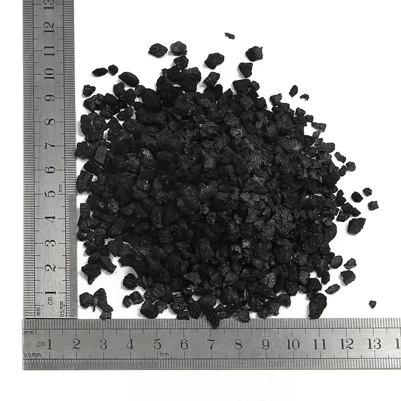 850 mg/g mật độ rõ ràng than 520 than hoạt tính dạng hạt than để xử lý nước và không khí