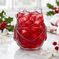 Kerstmisvormige beker van hoog borosilicaatglas, hittebestendig, voor cadeau, café, huisdecoratie