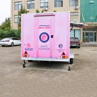 Camion de cuisine mobile pour poulet frit, camion de restauration pour pizzas et burgers, camion de tacos, camion de café mobile, chariot de hot-dogs