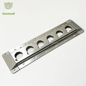 รางยึด GL-19113S และสายรัดสินค้าแบบแนวนอน ทำจากสแตนเลส 304 พร้อมอุปกรณ์เสริมสายรัดแบบ Ratchet สำหรับระบบควบคุมสินค้า - Product Image 2