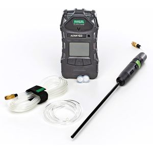 เครื่องตรวจจับก๊าซหลายชนิด MSA Altair 5X สายยาว 10 ฟุต หัววัดยาว 1 ฟุต พร้อมหน้าจอขาวดำ สำหรับตรวจจับออกซิเจน คาร์บอนมอนอกไซด์ และไฮโดรเจนซัลไฟด์ - Product Image 2