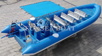 Hipalon sport ocean-barco inflable rígido para viajes, de fibra de vidrio, de alta calidad, 32 pies, 9,6 m, 960
