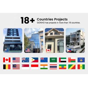 GONHO Extérieur Insonorisé Balcon Aluminium Aliding Porte Thermique Coulissante Patio Extérieur Rétractable - Product Image 6