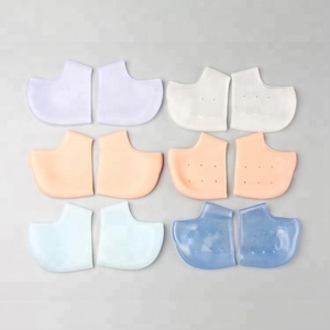 Inserts de fasciite plantaire Coussin de tasses de talon Idéal pour la douleur au talon Guérir les talons craquelés secs <span class=keywords><strong>Tendinite</strong></span> d'Achille - Product Image 4