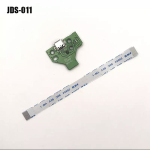 Porta de Carregamento JDS 001 011 030 040 055 para Controle <span class=keywords><strong>PS4</strong></span>, Placa de Conector de <span class=keywords><strong>12</strong></span> Pinos com Cabo Flexível para <span class=keywords><strong>PS4</strong></span> - Product Image 3