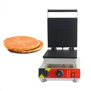 Lotus waffle maker stroopwafels syrup waffle making machine for Saudi Arabia(Whatsapp/wechat:+86 15639144594)