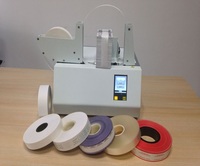 Cercleuse automatique de boîtes en carton Machine de baguage de billets de banque en papier de 20mm Machine de regroupement d'argent Opp