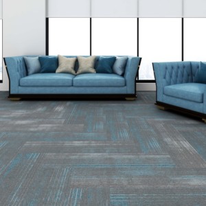 Solusi nilon karpet Hotel Dye karpet ubin lantai kelas tinggi kantor mewah rumah persegi karpet ubin - Product Image 3