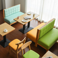 Chaise de café-bar en bois massif pour hôtels restaurants occidentaux magasins de thé au lait magasins de boissons froides canapé de siège de carte transparent pour les aires de repos