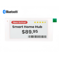 LEEKA ESL, Etiqueta de Precio Digital con Tinta Electrónica de 4 Colores, Bajo Consumo, Bluetooth, Etiqueta Electrónica para Estantes, Papel Electrónico para Tiendas Minoristas y Supermercados