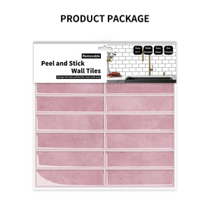Nouveauté : Carreaux muraux autocollants de style européen et américain pour la rénovation des murs de salle de bain - Product Image 5