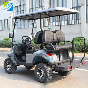 รถกอล์ฟ Robetaa 4 ที่นั่ง แบตเตอรี่ลิเธียม 72V มอเตอร์ AC 5KW สำหรับขาย รถกอล์ฟไฟฟ้าสำหรับคลับคาร์ - Product Image 6