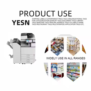 Tùy chỉnh rõ ràng A4 giá tag Sticker 6up máy in kỹ thuật số công nghiệp nhãn máy in phun cho siêu thị chương trình khuyến mãi tùy chỉnh in - Product Image 5