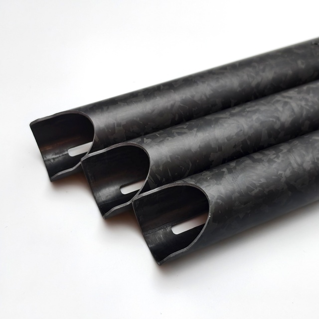 Light Weight Carbon Fiber Tubes 50mm Customized Forged Carbon Hand Guard