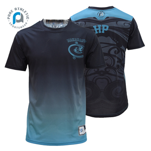 T-shirt da uomo con maniche corte da Baseball <span class=keywords><strong>Tuatara</strong></span> personalizzata all'ingrosso 100% magliette da allenamento in poliestere - Product Image 5