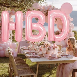 40-Inch Durable Thick Gold & Silver Foil Letter-Shaped Birthday Halloween Party <b>Decoration</b> - Product Image 6
