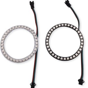 5V SMD 5050 ws2812b độ sáng cao RGB ma thuật thiên thần mắt vòng ánh sáng cho xe Đèn trang trí - Product Image 3