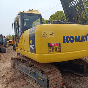 Excavadora hidráulica usada Komatsu PC160 de 16 toneladas de alta calidad Komatsu PC160 Japan Digger - Product Image 4