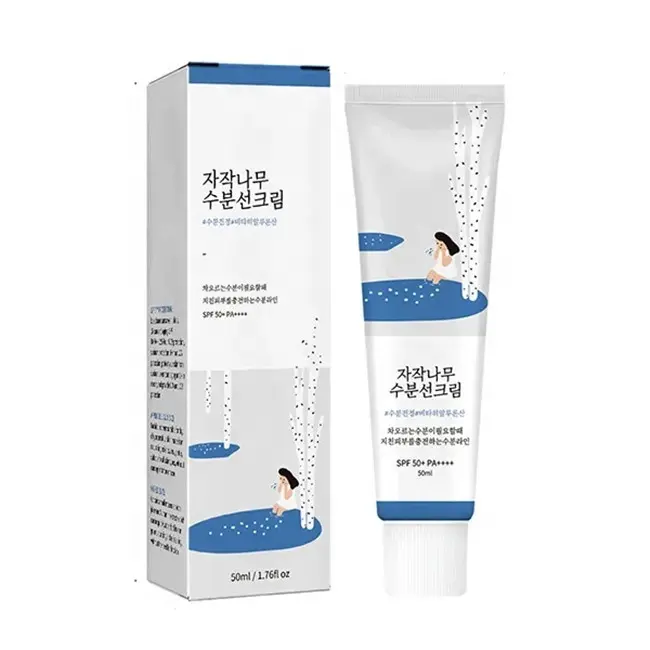 Koreaanse Ronde Lab Berkensap Hydraterende Zonnebrandcrème Spf 50 Pa Zonnebrandcrème Huidverzorging Gezichts Bleekgel Lotion