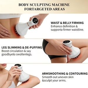 Smart Meridian Massage <b>Brush</b> 9 Levels of Adjustable Vibration USB Charging <b>Back</b> Waist and Abdominal Scraping Tool - Product Image 2