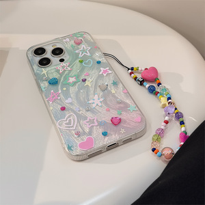 <span class=keywords><strong>Coque</strong></span> de téléphone motif étoiles colorées scintillantes Design de luxe pour <span class=keywords><strong>iPhone</strong></span> 11 <span class=keywords><strong>12</strong></span> 13 14 Plus 15 16 Pro Max couverture arrière <span class=keywords><strong>avec</strong></span> chaîne - Product Image 6