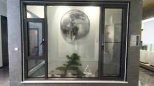 Chứng nhận thiết kế hiện đại màu đen Cửa Sổ Khung hợp kim nhôm cách nhiệt cố định mở cho ban công phòng ngủ cloakroom - Product Image 4