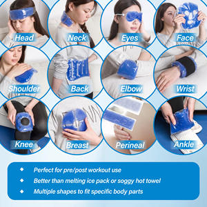 CSI paket manik-manik Gel 360 ° untuk pendingin/pemanasan, perlengkapan terapi rehabilitasi harian pemulihan latihan - Product Image 2