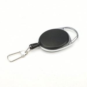 Fancy Carabiner Retractable Badge Reel Clip Oval Medical Funny Heavy Duty Character Badge Keychain Holder with <b>Snap</b> <b>Hook</b> - Product Image 5