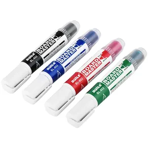 クリーンマーカーペンオフィス用ホワイトカラーマーカーペン4色学生絵画詰め替え可能ホワイトボードマーカーペン